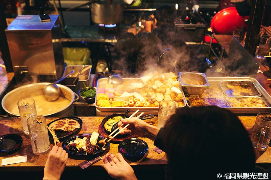Hakata yatai stalls - Enjoy a tasty night out in Fukuoka