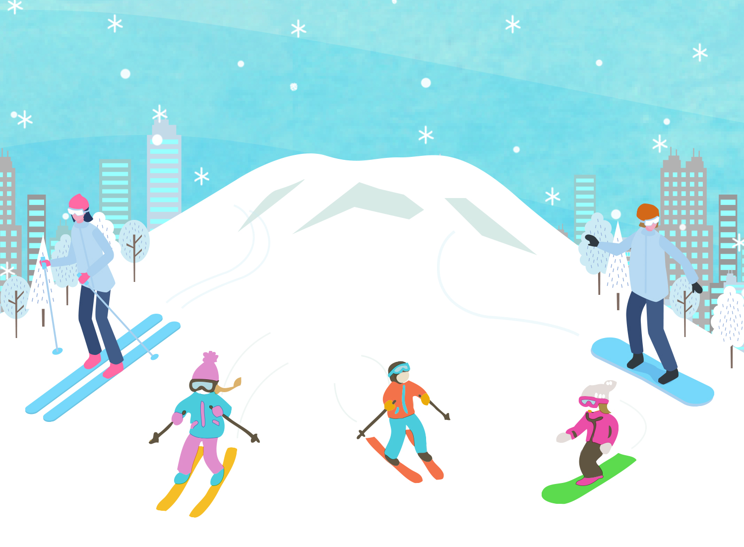 Japan ski for beginners and families
